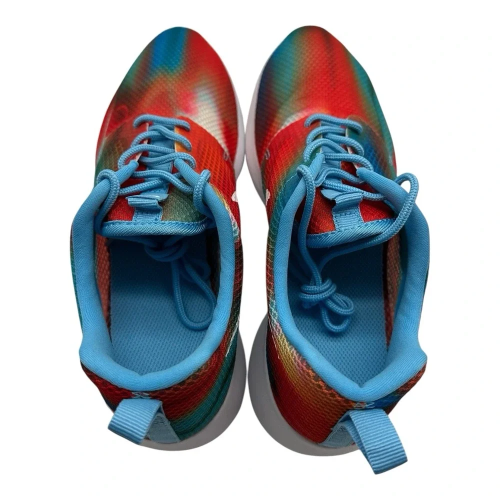 Nike Roshe One Flight Weight GS Running Shoes Youth 6 Womens 7.5 Rainbow Sneaker